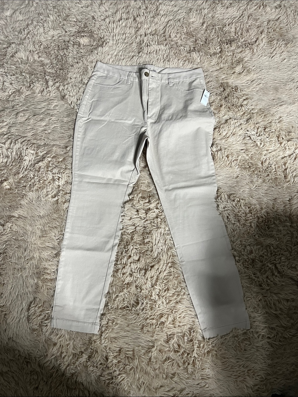Old Navy Women's Skinny Jeans in Light Tan